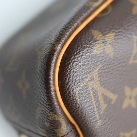 Pre-Owned #71352 Louis Vuitton Monogram Trueville Handbag Brown M42228