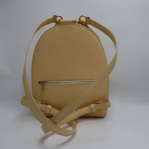 Pre-Owned #37147 Louis Vuitton Epi Leather Mabillon Backpack Noir M5223A