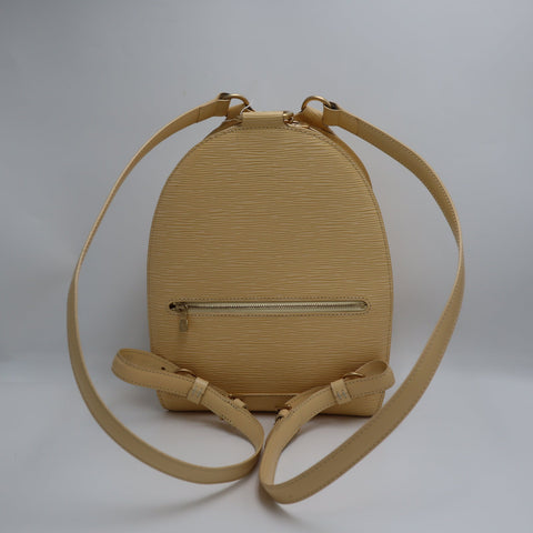 Pre-Owned #37147 Louis Vuitton Epi Leather Mabillon Backpack Noir M5223A
