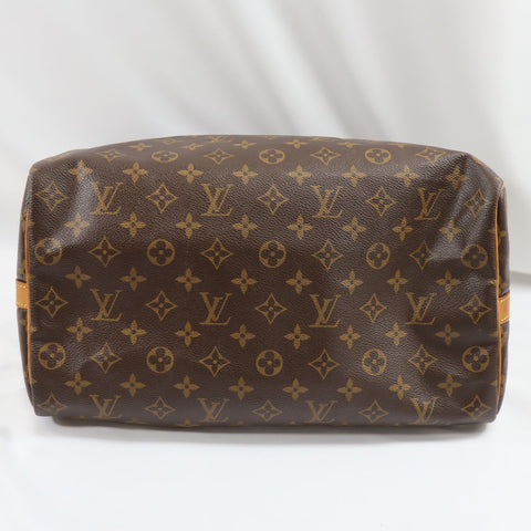 Pre-Owned #72522 Louis Vuitton Monogram Speedy Bandouliere 35 Hand Bag M40392