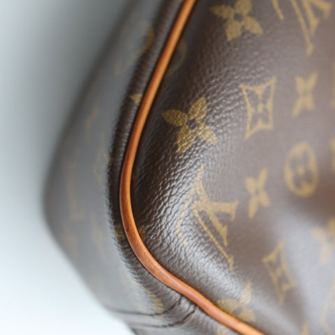Pre-Owned #71340 Louis Vuitton Monogram Trueville Handbag Brown M42228