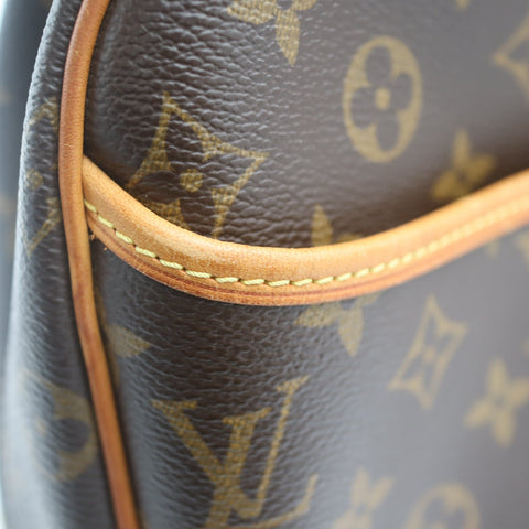 Pre-Owned #71340 Louis Vuitton Monogram Trueville Handbag Brown M42228