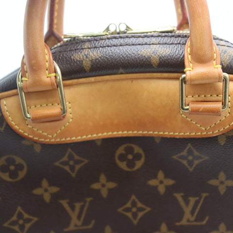 Pre-Owned #71340 Louis Vuitton Monogram Trueville Handbag Brown M42228
