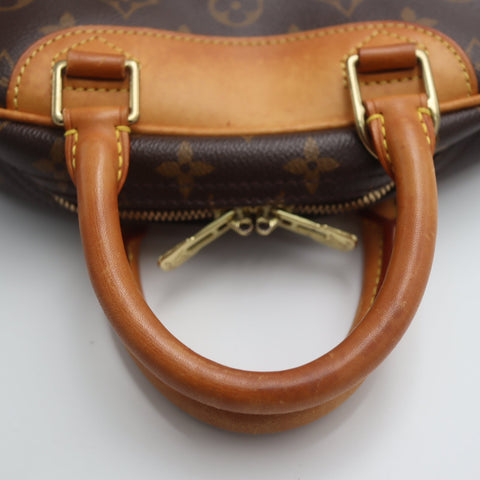 Pre-Owned #71340 Louis Vuitton Monogram Trueville Handbag Brown M42228