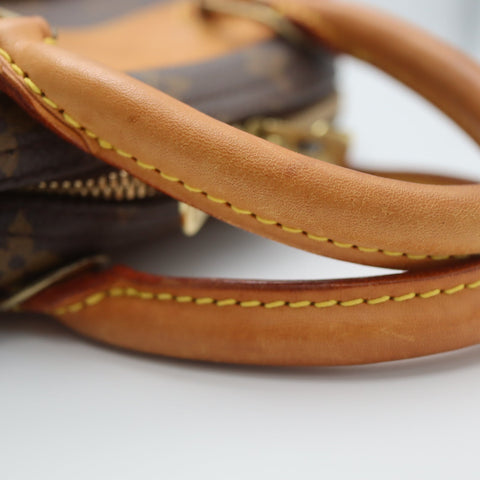 Pre-Owned #71340 Louis Vuitton Monogram Trueville Handbag Brown M42228