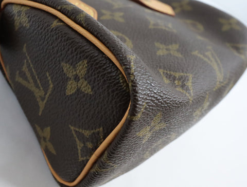 Pre-Owned #BP2428 Louis Vuitton Monogram Mini Speedy Hand Bag Vintage M41534