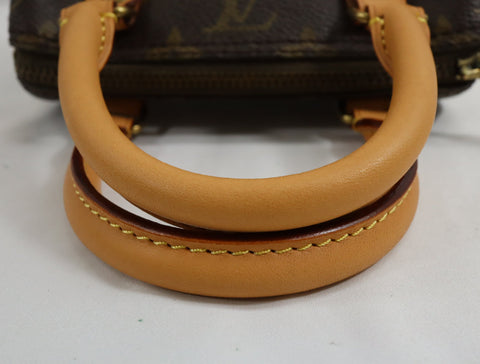 Pre-Owned #BP2428 Louis Vuitton Monogram Mini Speedy Hand Bag Vintage M41534