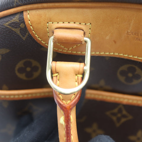 Pre-Owned #71340 Louis Vuitton Monogram Trueville Handbag Brown M42228