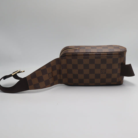 Pre-Owned #71985 Louis Vuitton Damier Ebene Geronimos Crossbody Bag N51994