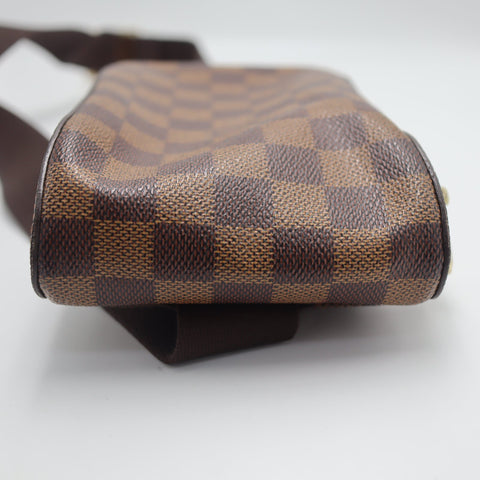 Pre-Owned #71985 Louis Vuitton Damier Ebene Geronimos Crossbody Bag N51994