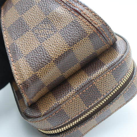 Pre-Owned #71985 Louis Vuitton Damier Ebene Geronimos Crossbody Bag N51994