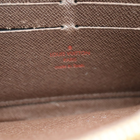Pre-Owned #71977 Louis Vuitton Damier Zippy Wallet Round Zip Long Wallet N60015