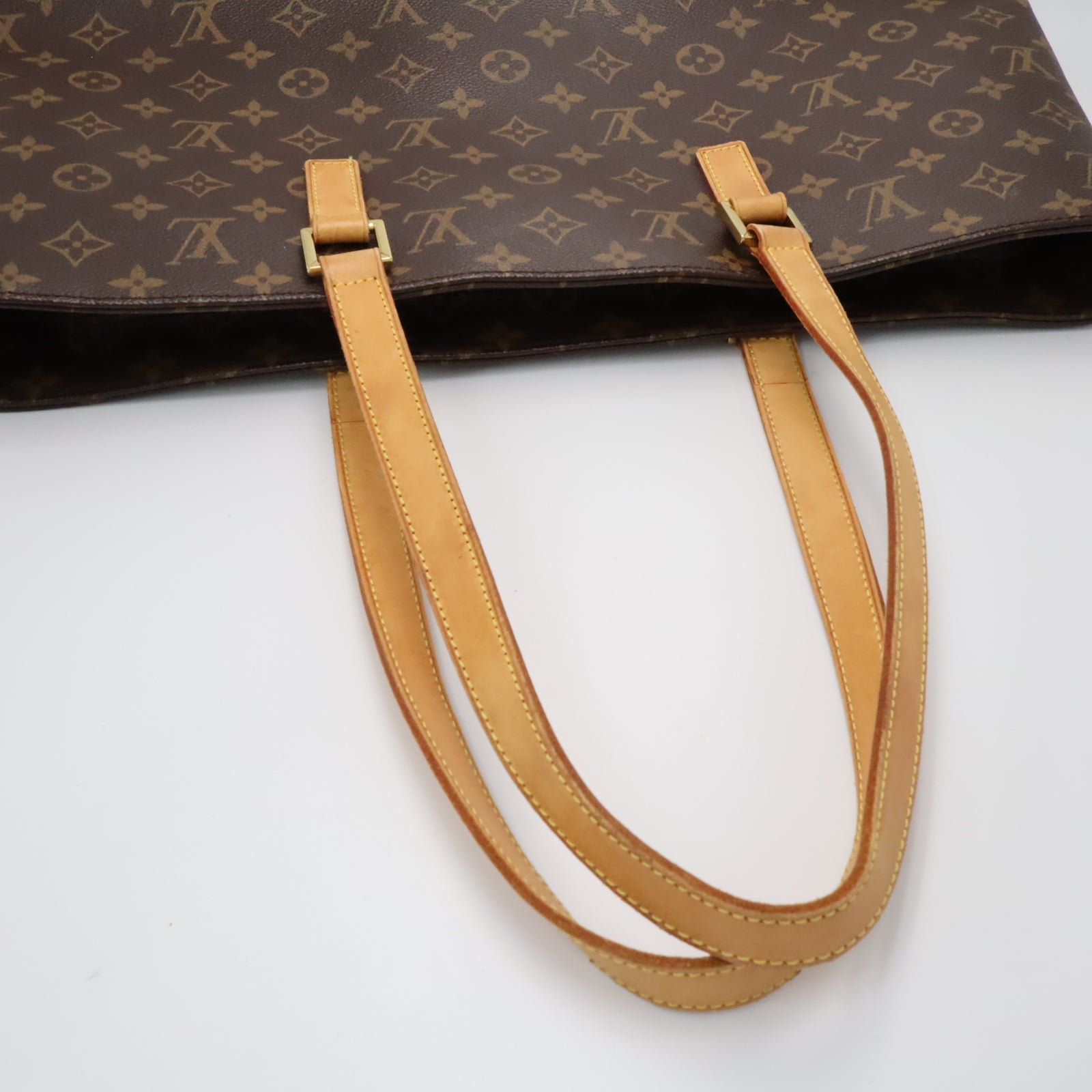 Authenticated Used LOUIS VUITTON Louis Vuitton Tote Bag Monogram Luco  M51155 Brown Women's Men's Canvas 