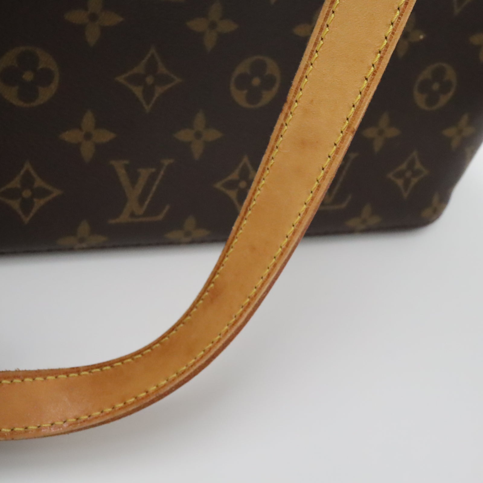 Auth Louis Vuitton Monogram Luco Tote Bag M51155 Used
