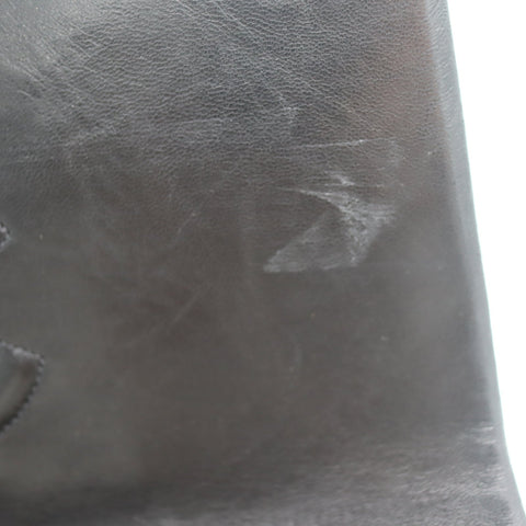 Pre-Owned #01278 CHANEL Matelasse Chain Backpack Lamb Skin Black CC