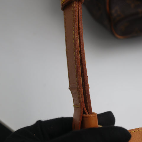 Pre-Owned #71302 Louis Vuitton Monogram Saumur 35 Crossbody Shoulder Bag Brown M42254