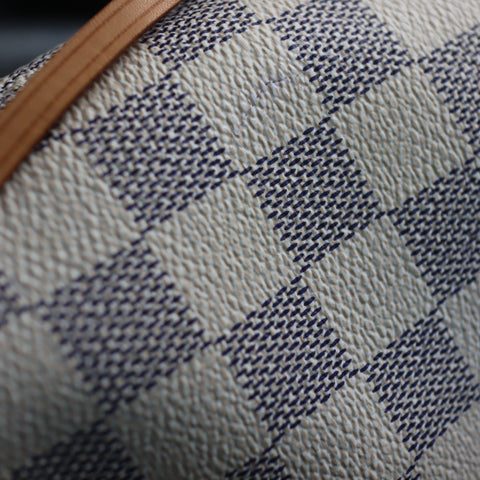 Pre-Owned #71826-   Louis Vuitton Damier Azur Neverfull PM Tote Bag N41362