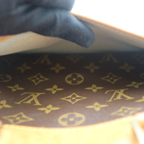 Pre-Owned #71450 Louis Vuitton Monogram Trueville Handbag Brown M42228
