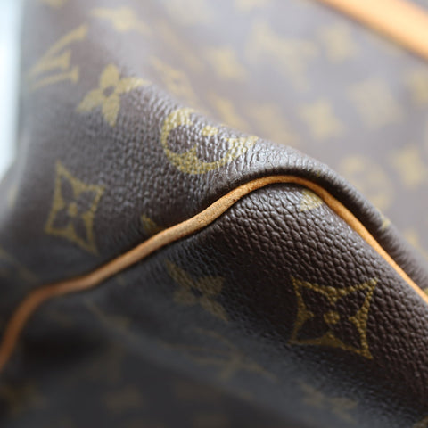 Pre-Owned #1935 Louis Vuitton Monogram Keepall 50 Travel Bag Brown M41416