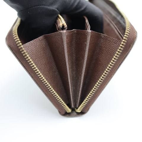 Pre-Owned #2250 Louis Vuitton Damier Zippy Organizer Long Wallet N60003