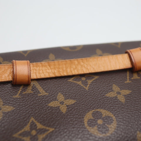 Pre-Owned #71584 Louis Vuitton Monogram Pochette Florentine Clutch bag waist belt S M51855