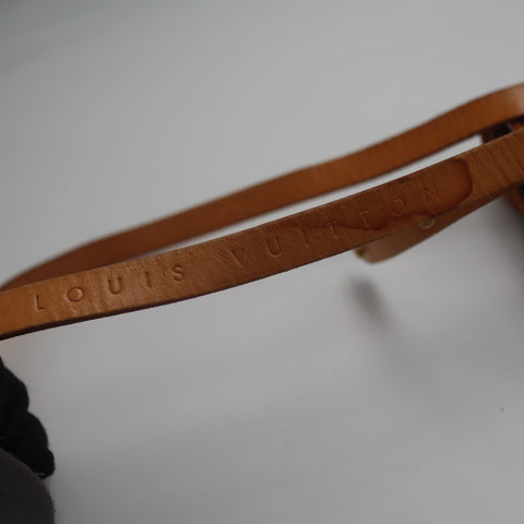 Pre-Owned #71584 Louis Vuitton Monogram Pochette Florentine Clutch bag waist belt S M51855