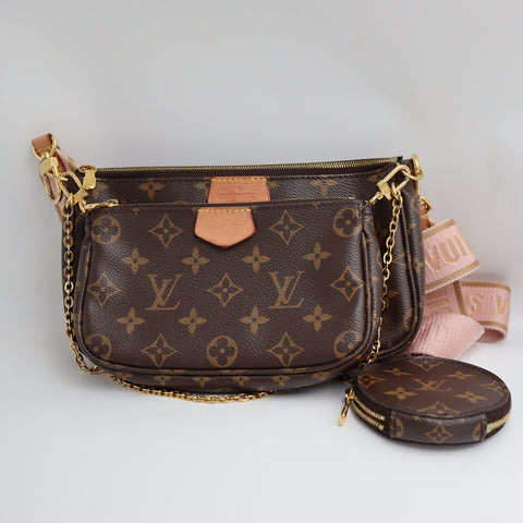 Pre-Owned #72736 Louis Vuitton Monogram Multi Pochette Accessoires Shoulder Bag M44840