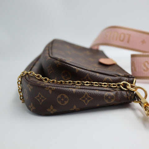 Pre-Owned #72736 Louis Vuitton Monogram Multi Pochette Accessoires Shoulder Bag M44840