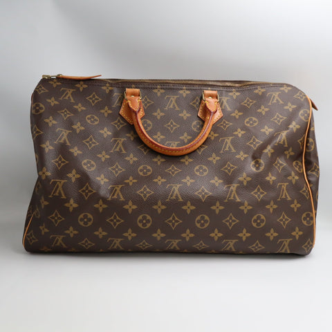 Pre-Owned #4369 Louis Vuitton Monogram Speedy 40 Hand Bag M41522