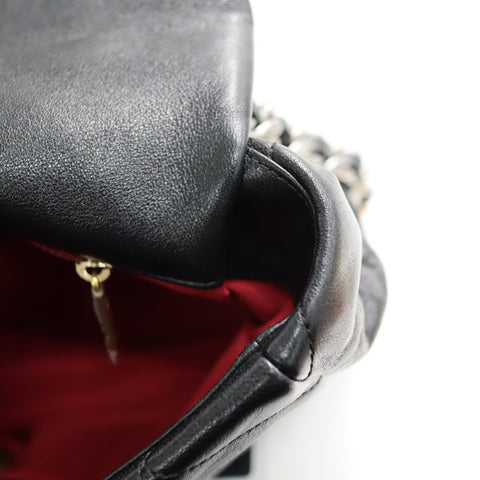 Pre-Owned #72766 CHANEL CC Chanel 19 Chain Hand Shoulder Bag Lambskin Leather AS1161