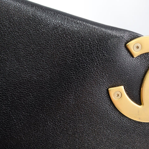 Pre-Owned #72766 CHANEL CC Chanel 19 Chain Hand Shoulder Bag Lambskin Leather AS1161