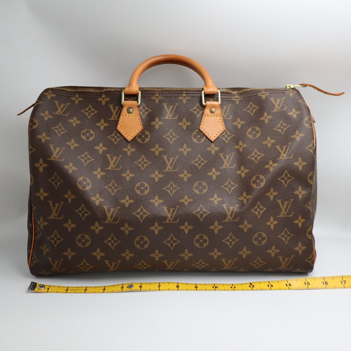Pre-Owned #4487 Louis Vuitton Monogram Speedy 40 Hand Bag M41522