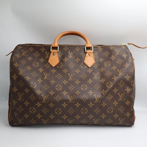 Pre-Owned #4487 Louis Vuitton Monogram Speedy 40 Hand Bag M41522