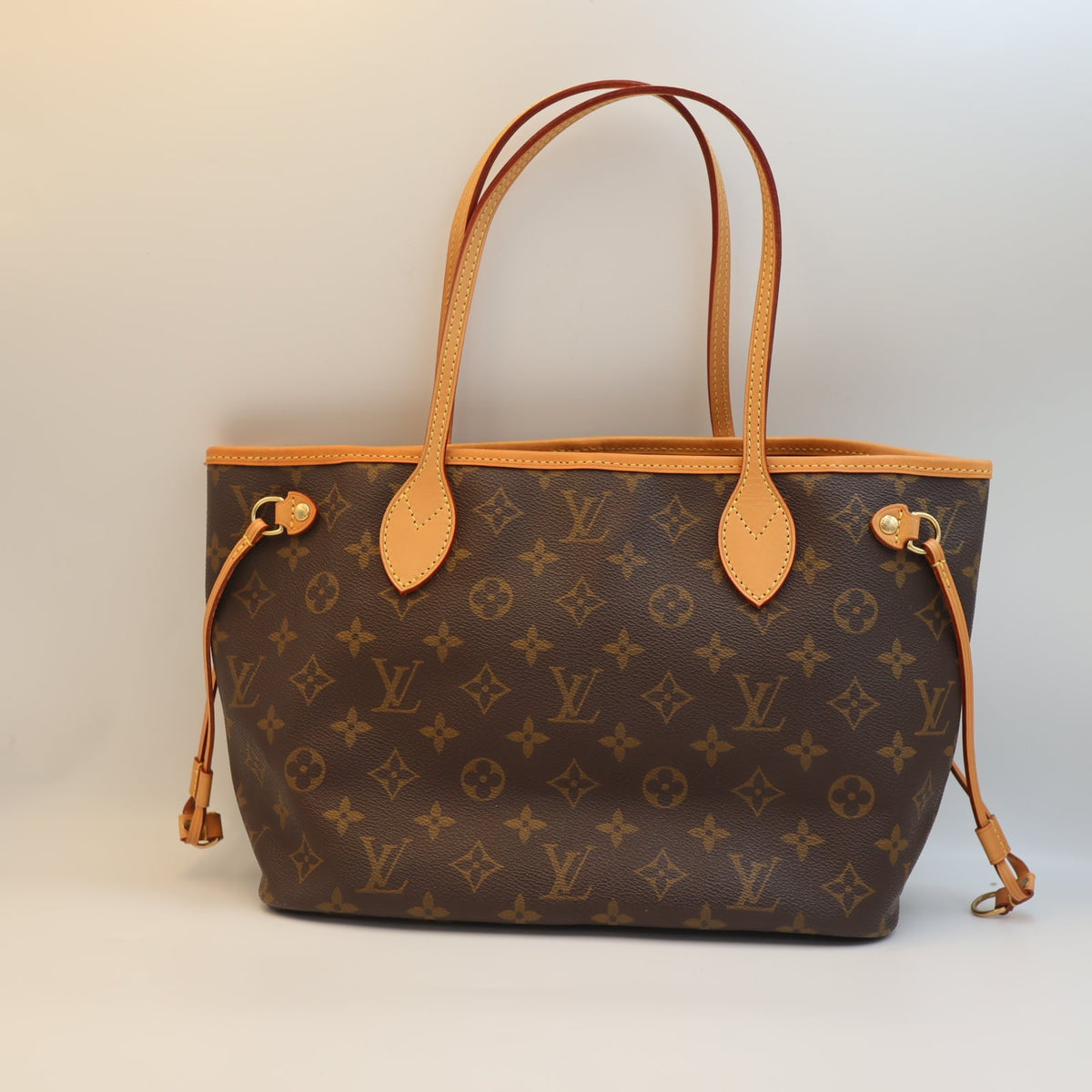 Pre-Owned #BP53003 Louis Vuitton Monogram Neverfull PM Tote Bag M40155