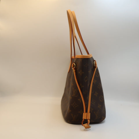 Pre-Owned #BP53003 Louis Vuitton Monogram Neverfull PM Tote Bag M40155