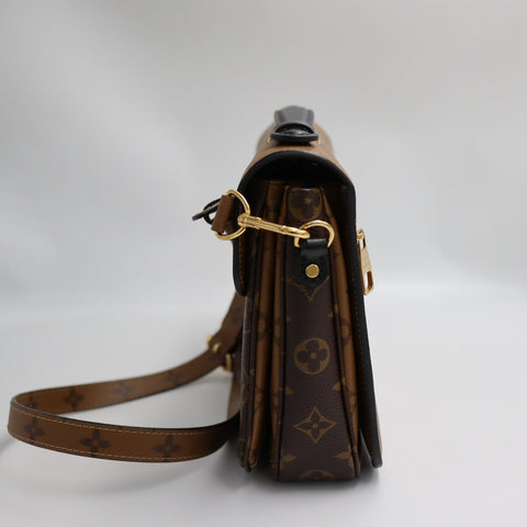  Pre-Owned #R7082508 Louis Vuitton Monogram reverse Pochette MetisMM 2way Shoulder Handbag M44876