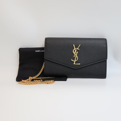 Pre-Owned #R7082506 Saint Laurent Uptown Chain Crossbody Bag 607788