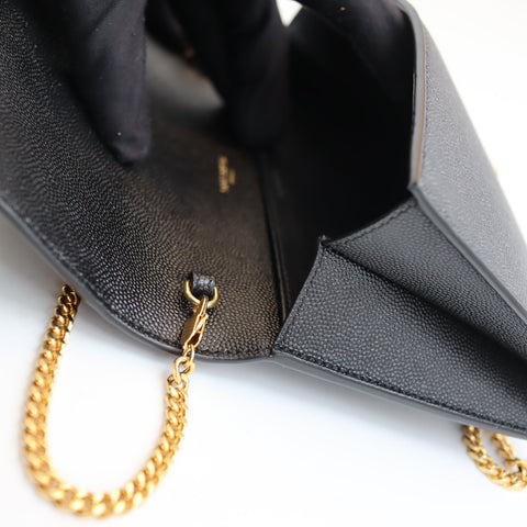 Pre-Owned #R7082506 Saint Laurent Uptown Chain Crossbody Bag 607788