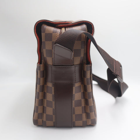 Pre-Owned #71762 Louis Vuitton Damier Naviglio Crossbody Shoulder Bag N45255