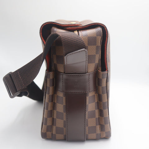 Pre-Owned #71762 Louis Vuitton Damier Naviglio Crossbody Shoulder Bag N45255