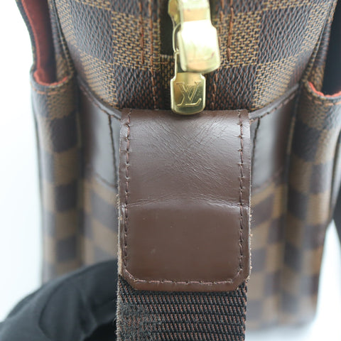 Pre-Owned #71762 Louis Vuitton Damier Naviglio Crossbody Shoulder Bag N45255
