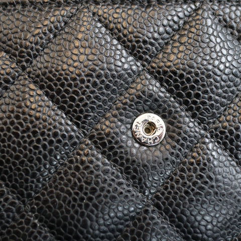 Pre-Owned #R7082505 CHANEL Caviar Classic WOC Shoulder Crossbody Bag AP0250
