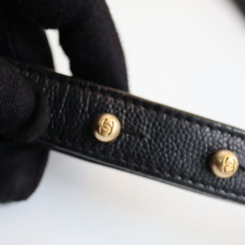 Pre-Owned #R7082507 CHANEL Boy Chanel Chain Shoulder Bag Black A67086