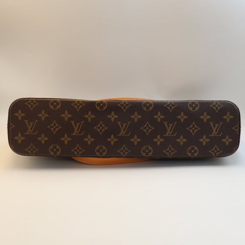 Pre-Owned #BP64180 Louis Vuitton Monogram Luco Tote Bag Canvas Brown M51155
