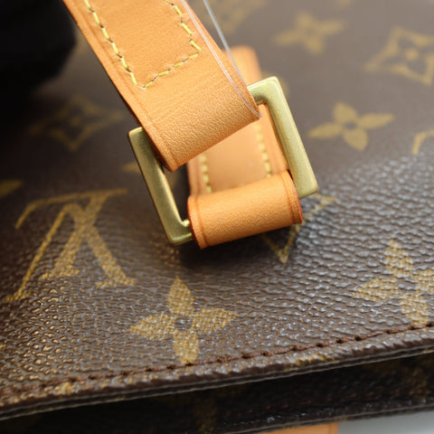 Pre-Owned #BP64180 Louis Vuitton Monogram Luco Tote Bag Canvas Brown M51155