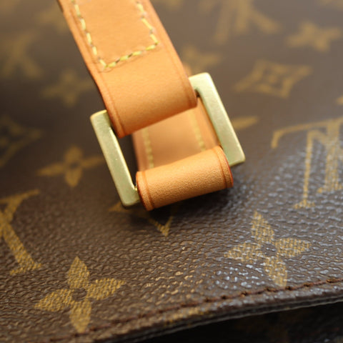 Pre-Owned #BP64180 Louis Vuitton Monogram Luco Tote Bag Canvas Brown M51155