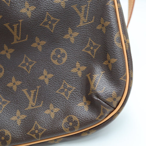 Pre-Owned #BP3526 Louis Vuitton Monogram Odeon MM Shoulder Bag M56389