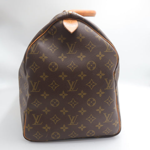 Pre-Owned #71805 Louis Vuitton Monogram Keepall 50 Travel Bag Brown M41426