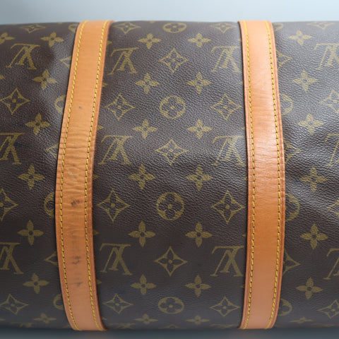 Pre-Owned #71805 Louis Vuitton Monogram Keepall 50 Travel Bag Brown M41426