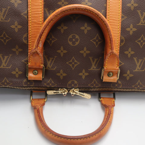 Pre-Owned #71805 Louis Vuitton Monogram Keepall 50 Travel Bag Brown M41426